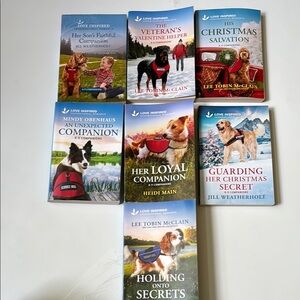 7 love, inspired, inspirational romance, books k-9 companions series